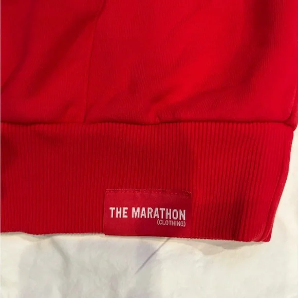 The Marathon Clothing Red Hoodie - Picture 6 of 7